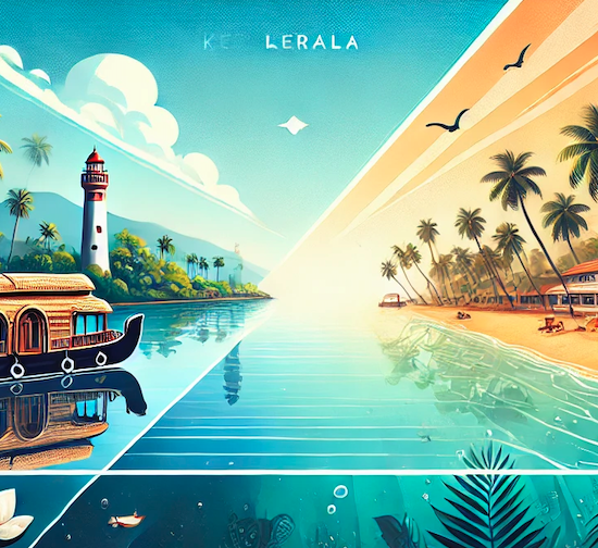 Kerala Backwaters + Kovalam Extension (11Days)